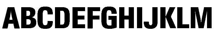 Neue Gstaad Narrow Variable Narrow 7 Font UPPERCASE