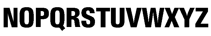 Neue Gstaad Narrow Variable Narrow 7 Font UPPERCASE