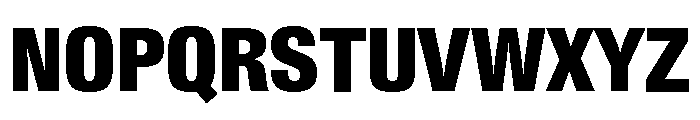 Neue Gstaad Narrow Variable Narrow 8 Font UPPERCASE
