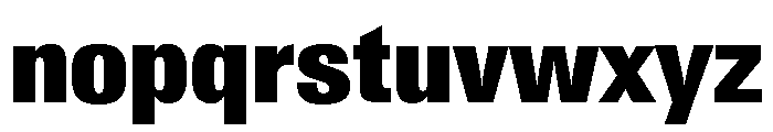 Neue Gstaad Narrow Variable Narrow 8 Font LOWERCASE