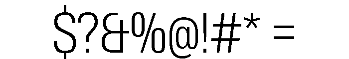Neue Gstaad Narrow Variable Narrow Font OTHER CHARS