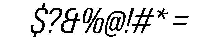 Neue Gstaad Narrow Variable Regular 2 Font OTHER CHARS