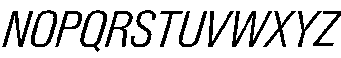 Neue Gstaad Narrow Variable Regular 2 Font UPPERCASE