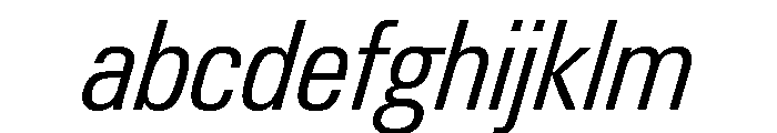 Neue Gstaad Narrow Variable Regular 2 FONT