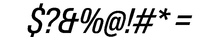 Neue Gstaad Narrow Variable Regular 3 Font OTHER CHARS
