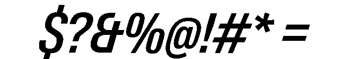 Neue Gstaad Narrow Variable Regular 4 Font OTHER CHARS