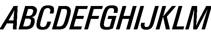 Neue Gstaad Narrow Variable Regular 4 Font UPPERCASE