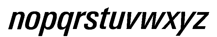 Neue Gstaad Narrow Variable Regular 4 Font LOWERCASE