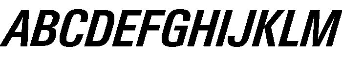 Neue Gstaad Narrow Variable Regular 5 Font UPPERCASE