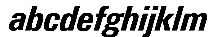 Neue Gstaad Narrow Variable Regular 6 FONT