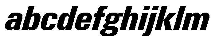 Neue Gstaad Narrow Variable Regular 7 FONT