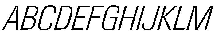 Neue Gstaad Narrow Variable Regular Font UPPERCASE