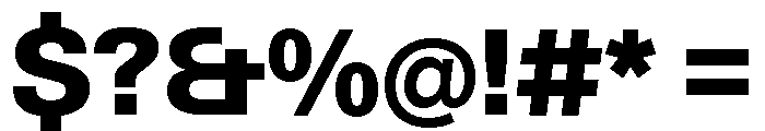 Neue Gstaad Normal Variable Extrabold Font OTHER CHARS