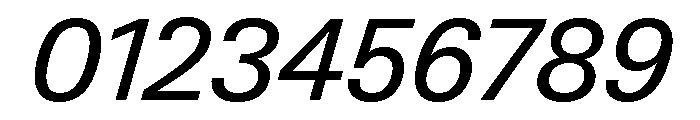 Neue Gstaad Normal Variable Italic Font OTHER CHARS