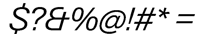 Neue Gstaad Normal Variable Light Italic Font OTHER CHARS