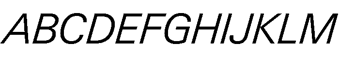 Neue Gstaad Normal Variable Light Italic Font UPPERCASE