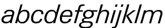 Neue Gstaad Normal Variable Light Italic FONT