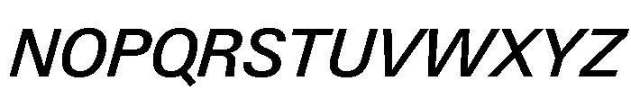Neue Gstaad Normal Variable Medium Italic Font UPPERCASE