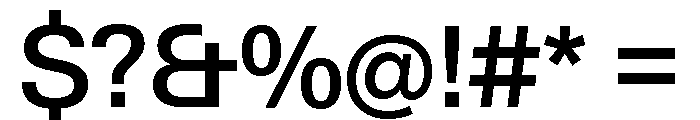 Neue Gstaad Normal Variable Medium Font OTHER CHARS