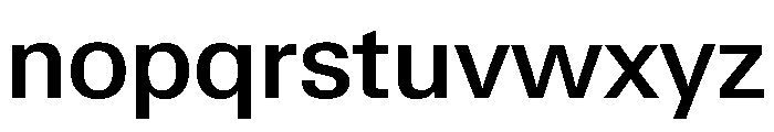 Neue Gstaad Normal Variable Medium Font LOWERCASE