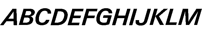 Neue Gstaad Normal Variable Semibold Italic Font UPPERCASE