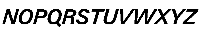 Neue Gstaad Normal Variable Semibold Italic Font UPPERCASE