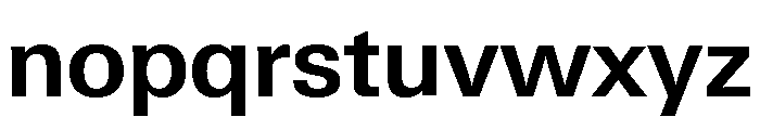 Neue Gstaad Semibold Font LOWERCASE
