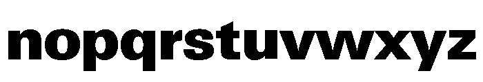Neue Gstaad Variable Black Font LOWERCASE