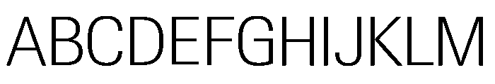 Neue Gstaad Variable Compact Extralight Font UPPERCASE