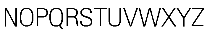 Neue Gstaad Variable Compact Extralight Font UPPERCASE