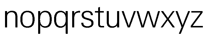 Neue Gstaad Variable Compact Extralight Font LOWERCASE