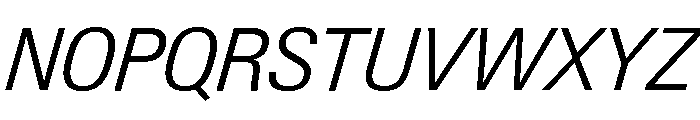 Neue Gstaad Variable Compact Light Italic Font UPPERCASE