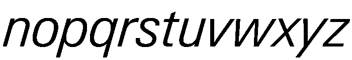 Neue Gstaad Variable Compact Light Italic Font LOWERCASE