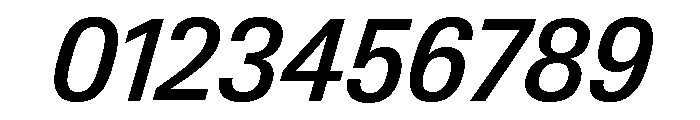 Neue Gstaad Variable Compact Medium Italic Font OTHER CHARS