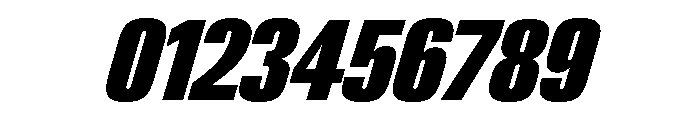 Neue Gstaad Variable Compressed Black Italic Font OTHER CHARS