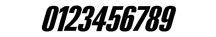 Neue Gstaad Variable Compressed Bold Italic Font OTHER CHARS