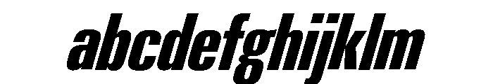Neue Gstaad Variable Compressed Bold Italic FONT