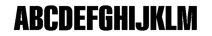 Neue Gstaad Variable Compressed Extrabold Font UPPERCASE