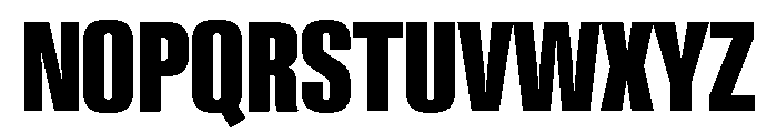 Neue Gstaad Variable Compressed Extrabold Font UPPERCASE