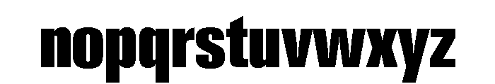Neue Gstaad Variable Compressed Extrabold Font LOWERCASE