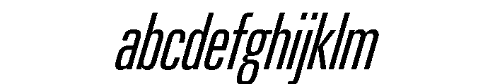 Neue Gstaad Variable Compressed Light Italic FONT