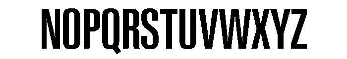 Neue Gstaad Variable Compressed Medium Font UPPERCASE