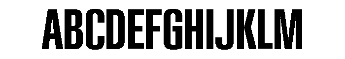 Neue Gstaad Variable Compressed Semibold Font UPPERCASE