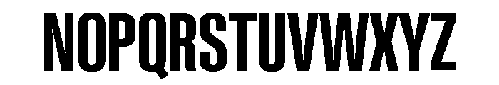 Neue Gstaad Variable Compressed Semibold Font UPPERCASE