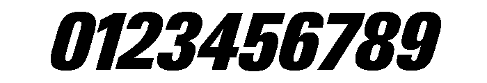 Neue Gstaad Variable Condensed Black Italic Font OTHER CHARS