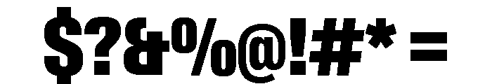 Neue Gstaad Variable Condensed Black Font OTHER CHARS