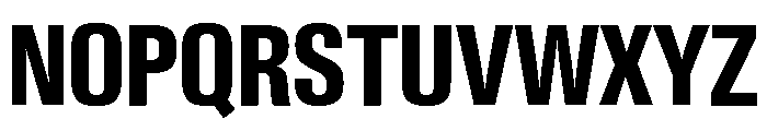 Neue Gstaad Variable Condensed Bold Font UPPERCASE
