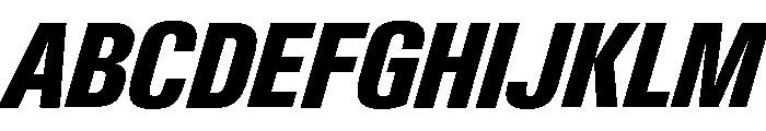 Neue Gstaad Variable Condensed Extrabold Italic Font UPPERCASE