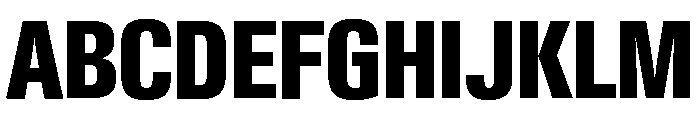 Neue Gstaad Variable Condensed Extrabold Font UPPERCASE
