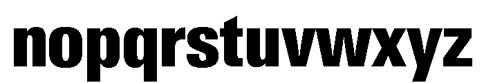 Neue Gstaad Variable Condensed Extrabold Font LOWERCASE